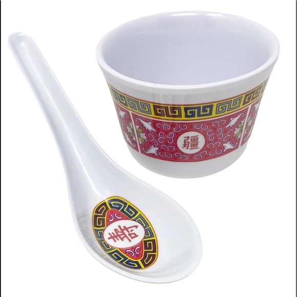 Melamine Ware Spoons, Tea Cups &  Condiments Dish - Picture 3 of 7